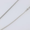Christian Dior Necklace metal Silver Auth 205487M-17