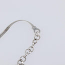 Christian Dior Necklace metal Silver Auth 205487M-19