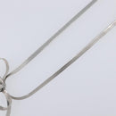 Christian Dior Necklace metal Silver Auth 205487M-6