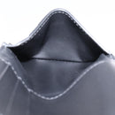 Bottega Veneta MAXI INTRECCIATO Flap Cassette Case Leather Black Auth 205489M-18