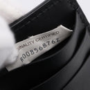Bottega Veneta MAXI INTRECCIATO Flap Cassette Case Leather Black Auth 205489M-12