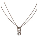 Tiffany & Co. Infinity Necklace Ag925 Silver Auth 205491-1