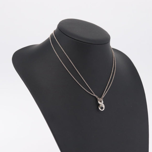 Tiffany & Co. Infinity Necklace Ag925 Silver Auth 205491