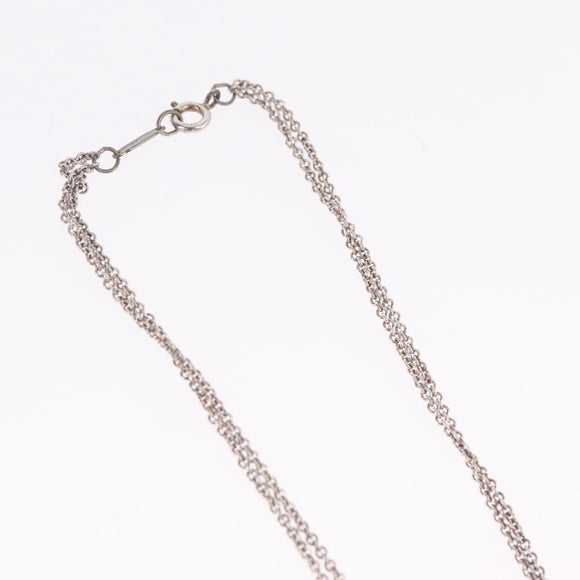 Tiffany & Co. Infinity Necklace Ag925 Silver Auth 205491
