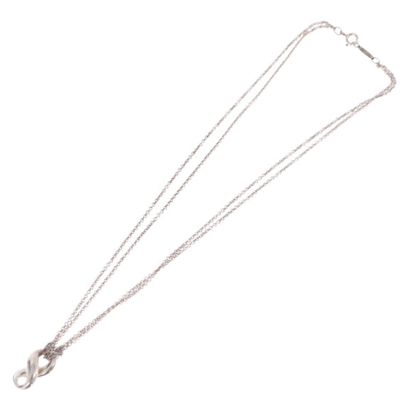 Tiffany & Co. Infinity Necklace Ag925 Silver Auth 205491