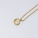 Christian Dior Necklace metal Gold Auth 205492-10