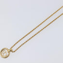 Christian Dior Necklace metal Gold Auth 205492-11