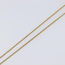 Christian Dior Necklace metal Gold Auth 205492-12