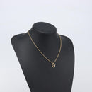 Christian Dior Necklace metal Gold Auth 205492-15