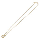 Christian Dior Necklace metal Gold Auth 205492-2