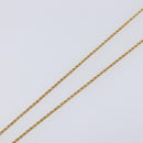 Christian Dior Necklace metal Gold Auth 205492-5