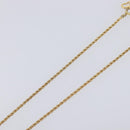 Christian Dior Necklace metal Gold Auth 205492-6