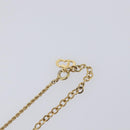 Christian Dior Necklace metal Gold Auth 205492-8