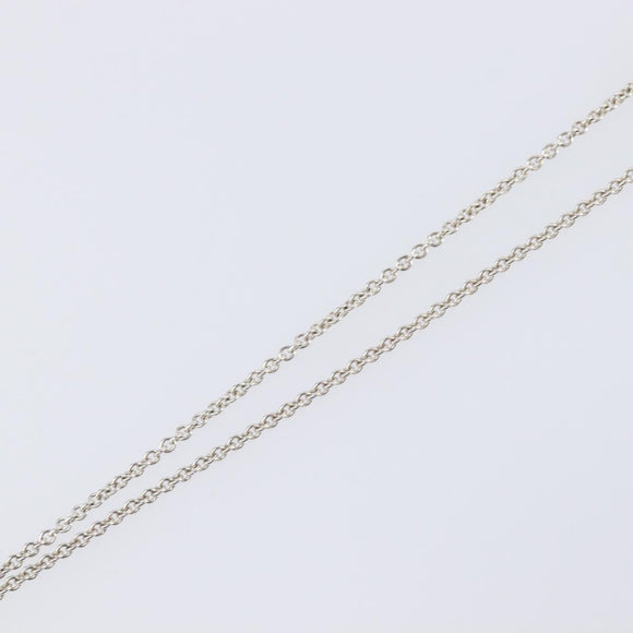 Tiffany & Co. Open Heart Necklace Ag925 Silver Auth 205493M