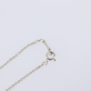 Tiffany & Co. Open Heart Necklace Ag925 Silver Auth 205493M-18