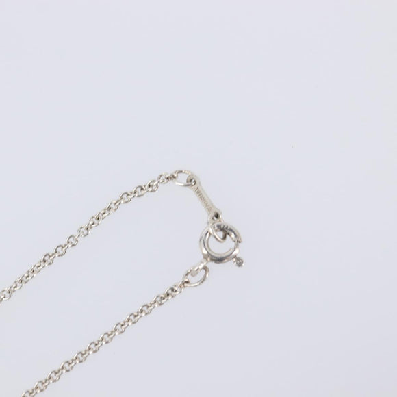 Tiffany & Co. Open Heart Necklace Ag925 Silver Auth 205493M