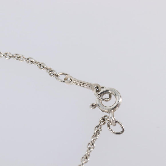 Tiffany & Co. Open Heart Necklace Ag925 Silver Auth 205493M