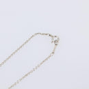 Tiffany & Co. Open Heart Necklace Ag925 Silver Auth 205493M-8