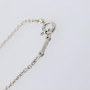 Tiffany & Co. Open Heart Necklace Ag925 Silver Auth 205493M-9