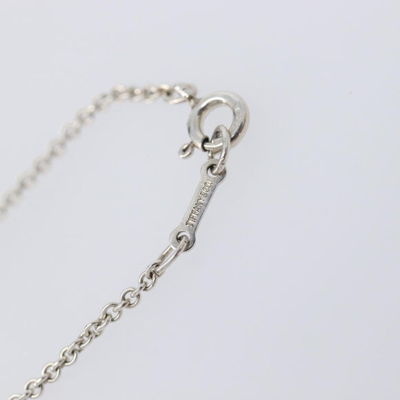 Tiffany & Co. Open Heart Necklace Ag925 Silver Auth 205493M