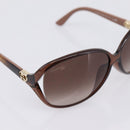 GUCCI Sunglasses plastic Brown Auth 205499M-7