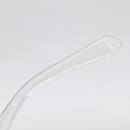 CHANEL Rimless Sunglasses plastic Clear CC Auth 205500M-11