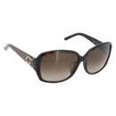 GUCCI Sunglasses plastic Brown Auth 205501M-1
