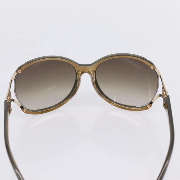 GUCCI Interlocking G Sunglasses plastic Green Auth 205502M