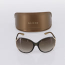 GUCCI Interlocking G Sunglasses plastic Green Auth 205502M-13