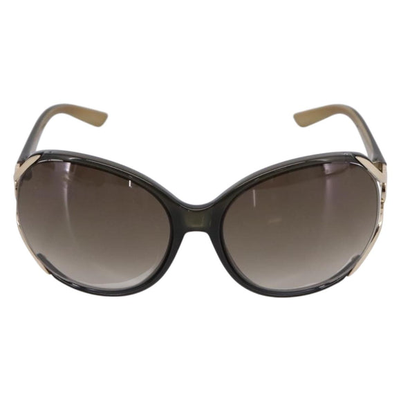 GUCCI Interlocking G Sunglasses plastic Green Auth 205502M