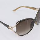 GUCCI Interlocking G Sunglasses plastic Green Auth 205502M-8