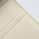 GUCCI GG Canvas Web Sherry Line Long Wallet Beige Gold Auth 205505V-9