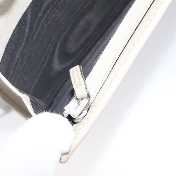 GUCCI GG Canvas Web Sherry Line Long Wallet Beige Gold Auth 205505V