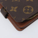 LOUIS VUITTON Monogram Compact zip Wallet M61667 LV Auth 205512A-17
