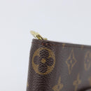 LOUIS VUITTON Monogram Compact zip Wallet M61667 LV Auth 205512A-7