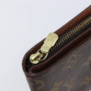 LOUIS VUITTON Monogram Compact zip Wallet M61667 LV Auth 205512A-18