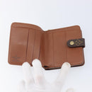 LOUIS VUITTON Monogram Compact zip Wallet M61667 LV Auth 205512A-9