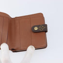 LOUIS VUITTON Monogram Compact zip Wallet M61667 LV Auth 205512A-22