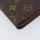 LOUIS VUITTON Monogram Compact zip Wallet M61667 LV Auth 205512A-15