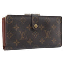 LOUIS VUITTON Monogram Continental Clutch Wallet T61217 LV Auth 205513-1
