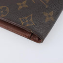 LOUIS VUITTON Monogram Continental Clutch Wallet T61217 LV Auth 205513-11