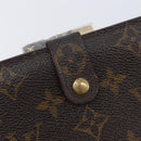 LOUIS VUITTON Monogram Continental Clutch Wallet T61217 LV Auth 205513-14