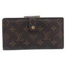 LOUIS VUITTON Monogram Continental Clutch Wallet T61217 LV Auth 205513-2