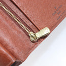 LOUIS VUITTON Monogram Continental Clutch Wallet T61217 LV Auth 205513-21