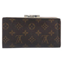 LOUIS VUITTON Monogram Continental Clutch Wallet T61217 LV Auth 205513-3