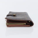 LOUIS VUITTON Monogram Continental Clutch Wallet T61217 LV Auth 205513-5