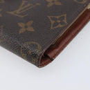 LOUIS VUITTON Monogram Continental Clutch Wallet T61217 LV Auth 205513-8