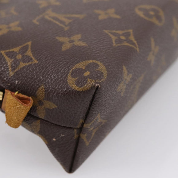 LOUIS VUITTON Monogram Pochette Cosmetic PM Pouch M43998 LV Auth 205518