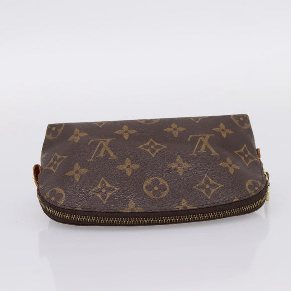 LOUIS VUITTON Monogram Pochette Cosmetic PM Pouch M43998 LV Auth 205518