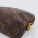 LOUIS VUITTON Monogram Pochette Cosmetic PM Pouch M43998 LV Auth 205518-8
